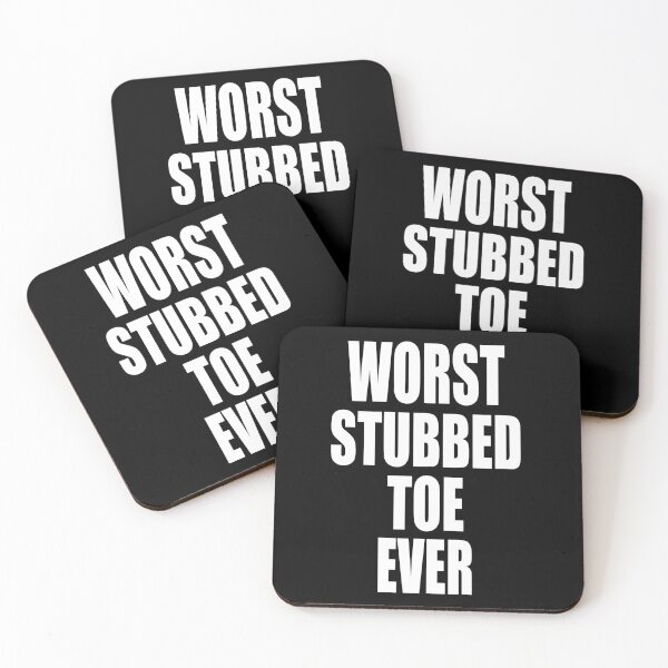 Item preview, WORST STUBBED TOE EVER designed and sold by PuddleMart.