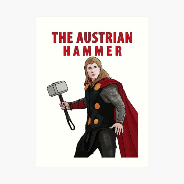 The Austrian Hammer Art Print