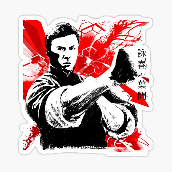 Legends - Yip Man Sticker