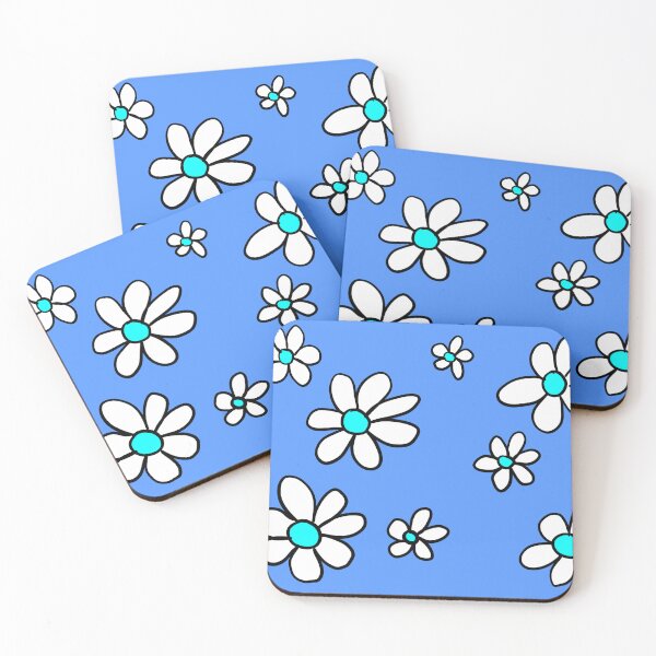 Item preview, The Humble Daisy - Blue on Blue designed and sold by SmoofyMcDoodle.