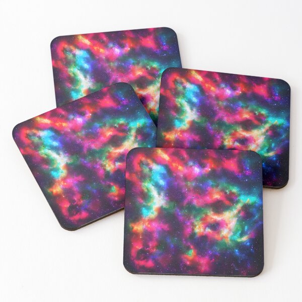 Item preview, Bright colorful galaxies lighting up the deep space designed and sold by MindEscape ..