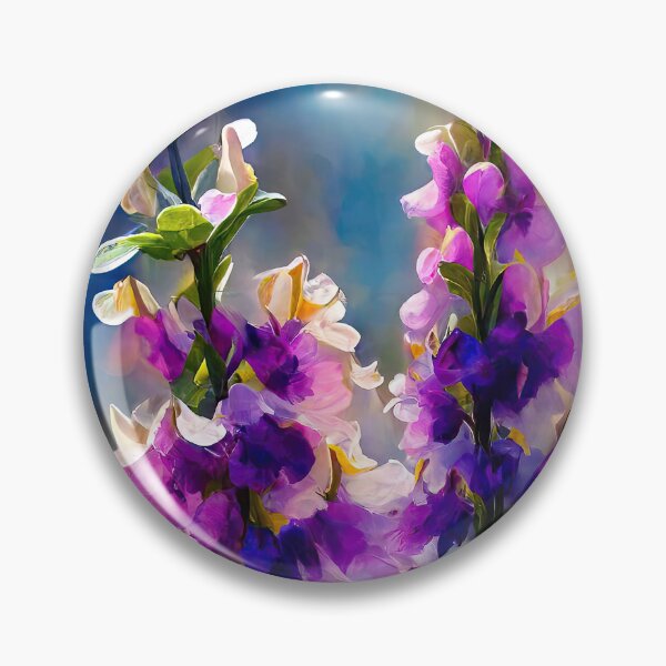 Item preview, Wild Angelonia in the Jungle Light designed and sold by PrintableAIDrea.