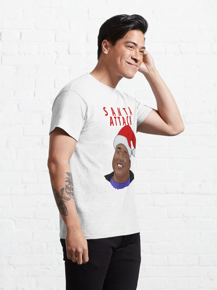 Alternate view of Santa Attack Classic T-Shirt