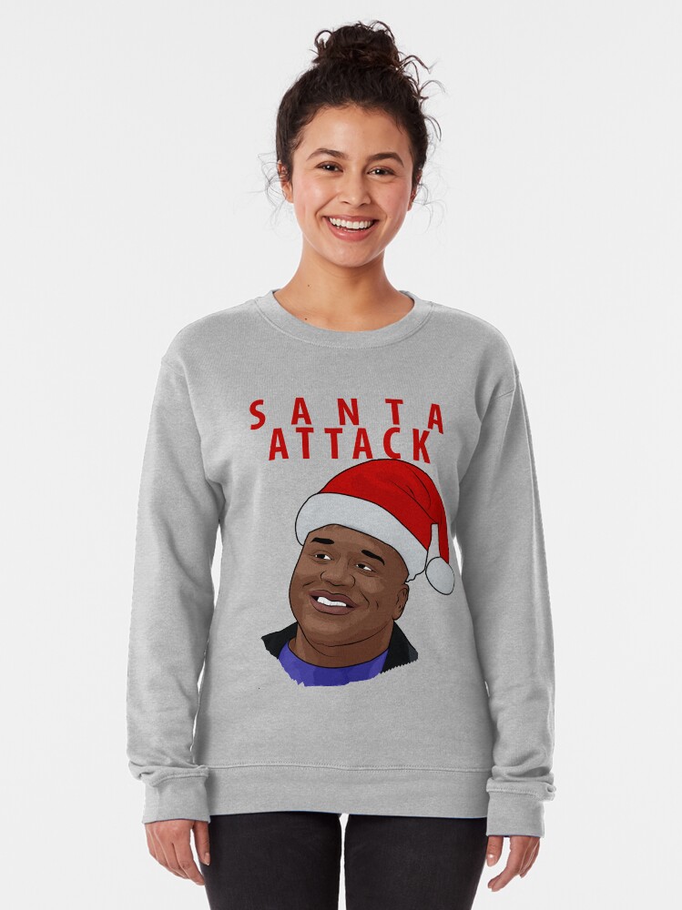 Alternate view of Santa Attack Pullover Sweatshirt