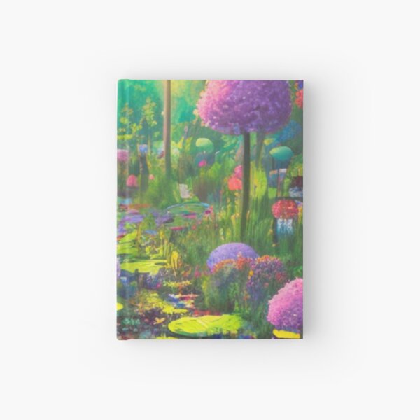 Item preview, A Soothing Fairy Garden in Watercolor - A Dreamlike Landscape designed and sold by WBP Mart.