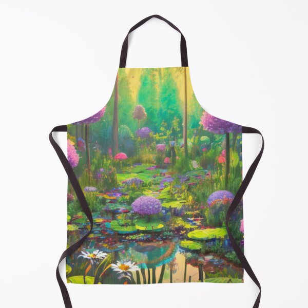 Item preview, A Soothing Fairy Garden in Watercolor - A Dreamlike Landscape designed and sold by WBP Mart.