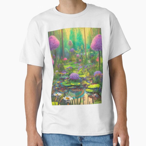 Item preview, A Soothing Fairy Garden in Watercolor - A Dreamlike Landscape designed and sold by WBP Mart.