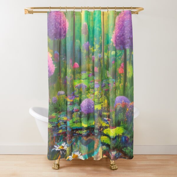 Item preview, A Soothing Fairy Garden in Watercolor - A Dreamlike Landscape designed and sold by WBP Mart.