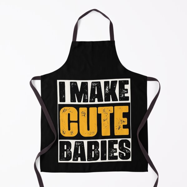Item preview, I Make Cute Babies Retro Design For New Dad Expecting Baby - Funny Baby Announcement Vintage designed and sold by naworas.