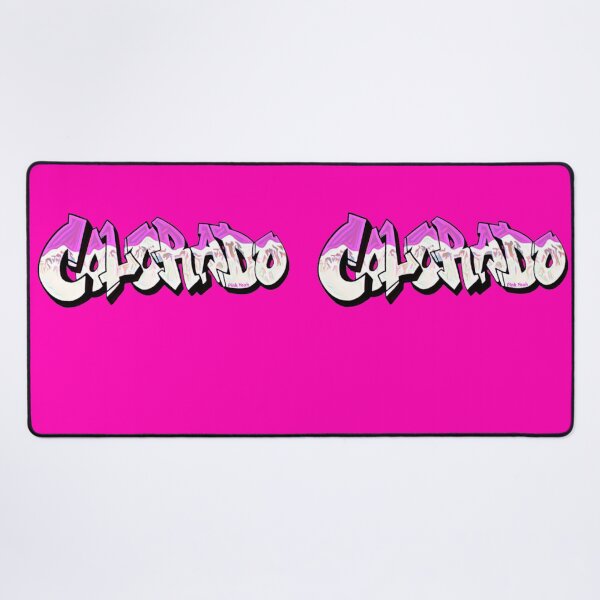 Item preview, Bandera rosa de Colorado y matrícula designed and sold by Pink Yeah.