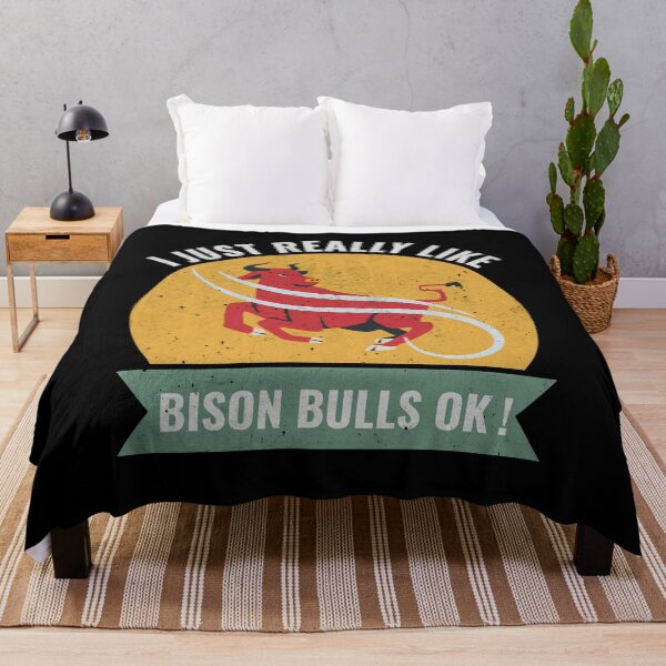 Item preview, I Just Really Like Bison Bulls Ok designed and sold by sahil400.