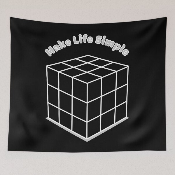 Item preview, Make life simple for dark background designed and sold by Coowo22.