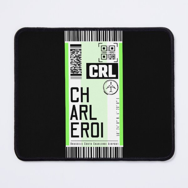Item preview, CHARLEROI CRL classic luggage tag designed and sold by LeddsoDello.