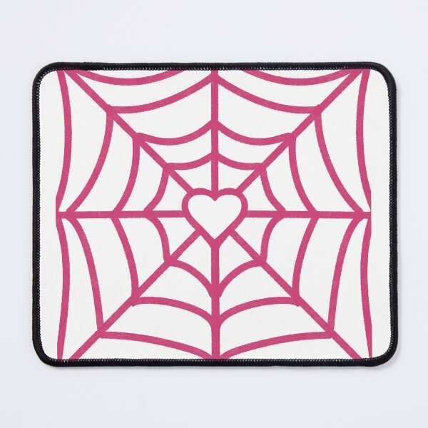 Item preview, Spider web heart pink designed and sold by DoubleKDesigns.