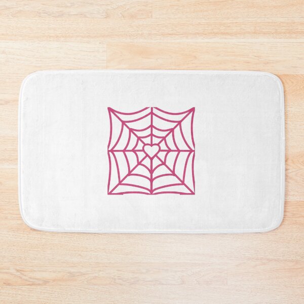 Item preview, Spider web heart pink designed and sold by DoubleKDesigns.