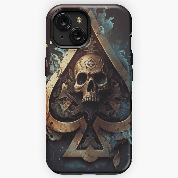 Luxocase A Card Ace of Spades Logo Art Back Case Cover Stylish