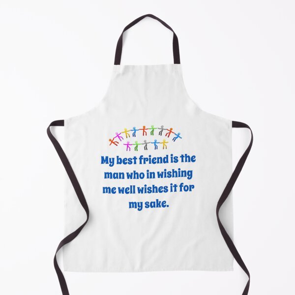 Item preview, My Best Friend Is The Man - Friendship Quote designed and sold by CrankyOldDude.
