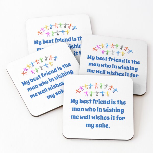 Item preview, My Best Friend Is The Man - Friendship Quote  designed and sold by CrankyOldDude.