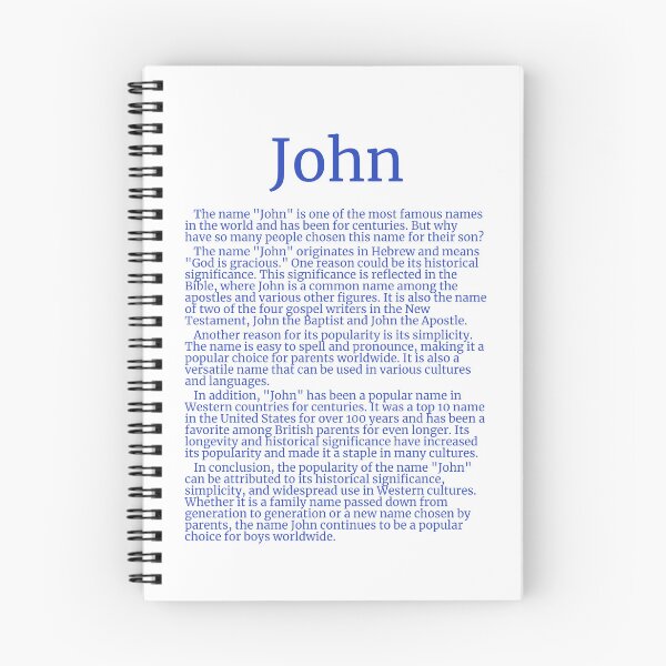 Item preview, I'm John (Blue) designed and sold by EXproRIMENT.
