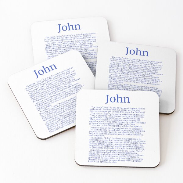 Item preview, I'm John (Blue) designed and sold by EXproRIMENT.