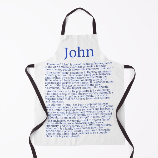 Item preview, I'm John (Blue) designed and sold by EXproRIMENT.