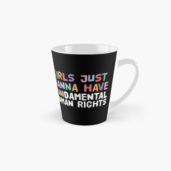 Item preview, Girls Just Wanna Have Fundamental Human Rights, Black designed and sold by sweetbelle.