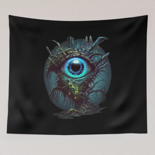 Item preview, The blue eye of the monster designed and sold by Melcu.