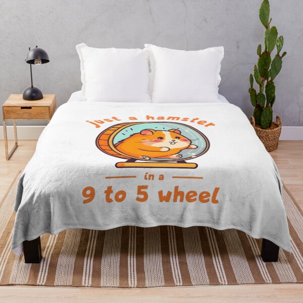 Item preview, Hamster wheel hamster routine job 9to5 work designed and sold by Sellery-GbR.