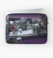 retro car engine engine Laptop Sleeve