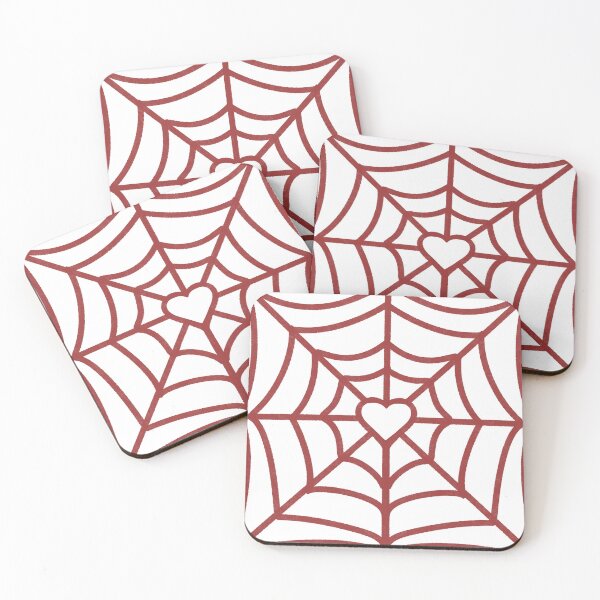 Item preview, Spider web heart red designed and sold by DoubleKDesigns.