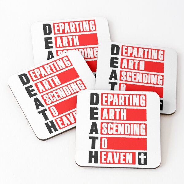 Item preview, DEATH - Departing Earth Ascending To Heaven designed and sold by plushism.