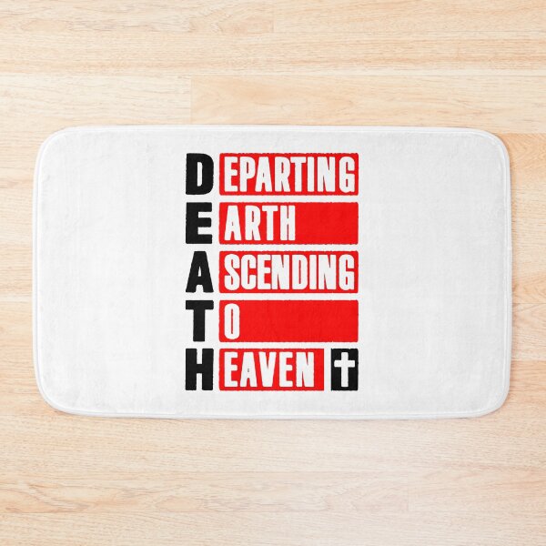 Item preview, DEATH - Departing Earth Ascending To Heaven designed and sold by plushism.