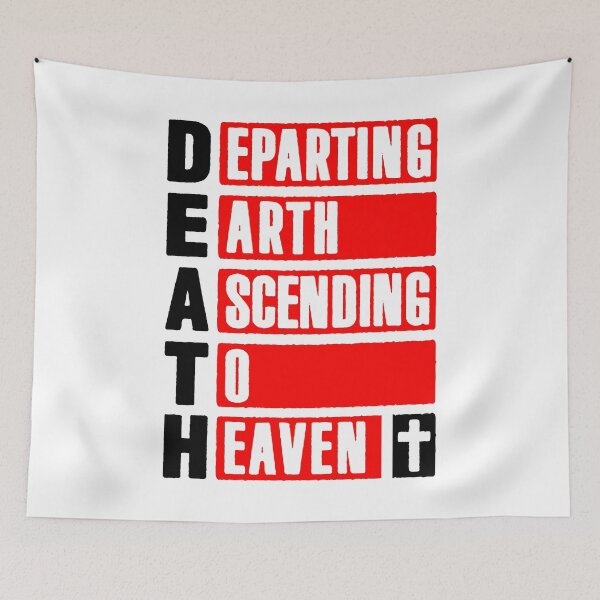 Item preview, DEATH - Departing Earth Ascending To Heaven designed and sold by plushism.