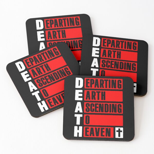Item preview, DEATH - Departing Earth Ascending To Heaven designed and sold by plushism.