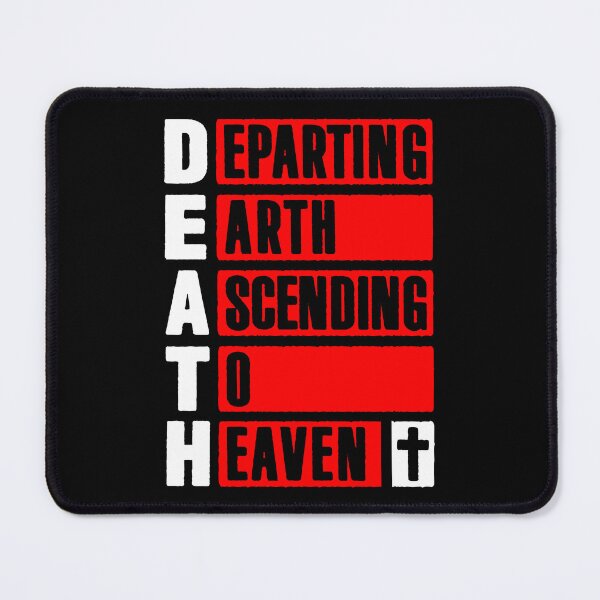 Item preview, DEATH - Departing Earth Ascending To Heaven designed and sold by plushism.