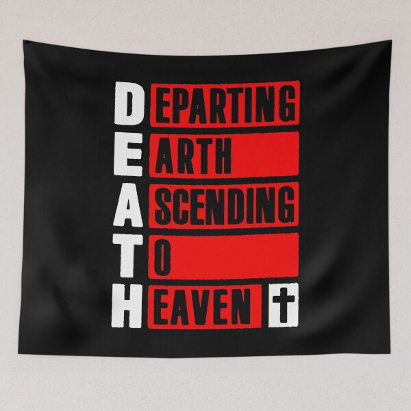 Item preview, DEATH - Departing Earth Ascending To Heaven designed and sold by plushism.