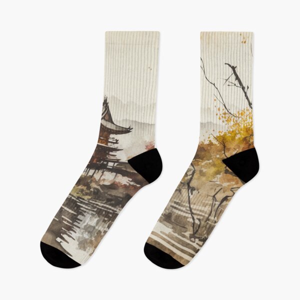 Item preview, Japanese Art Landscape designed and sold by letsgetinspired.