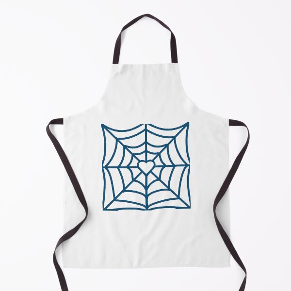 Item preview, Spider web heart blue designed and sold by DoubleKDesigns.