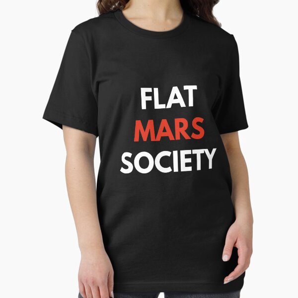 Item preview, Flat Mars Society Shirt  designed and sold by dgavisuals.