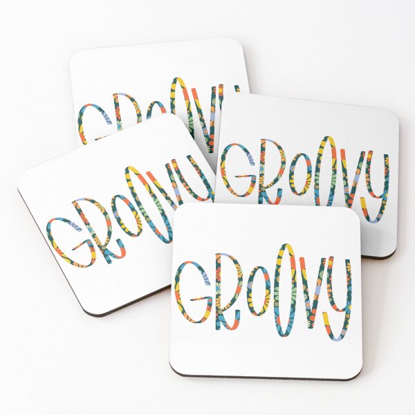 Item preview, Groovy designed and sold by QuartzLettering.