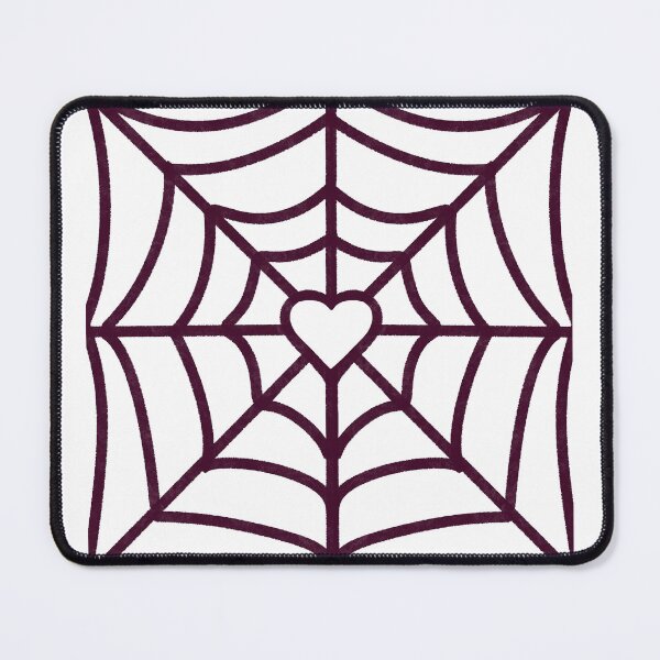 Item preview, Spider web heart maroon  designed and sold by DoubleKDesigns.
