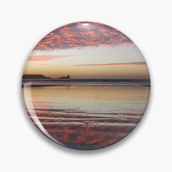 Item preview, Sunset at Rhossili Bay designed and sold by Leighton Collins.