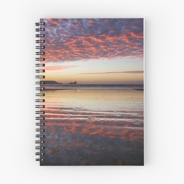 Item preview, Sunset at Rhossili Bay designed and sold by Leighton Collins.