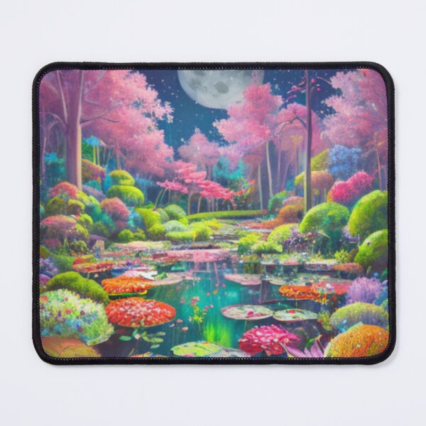 Item preview, The Secret Garden in Watercolor - Enchanted Garden in Muted Tones designed and sold by WBP Mart.