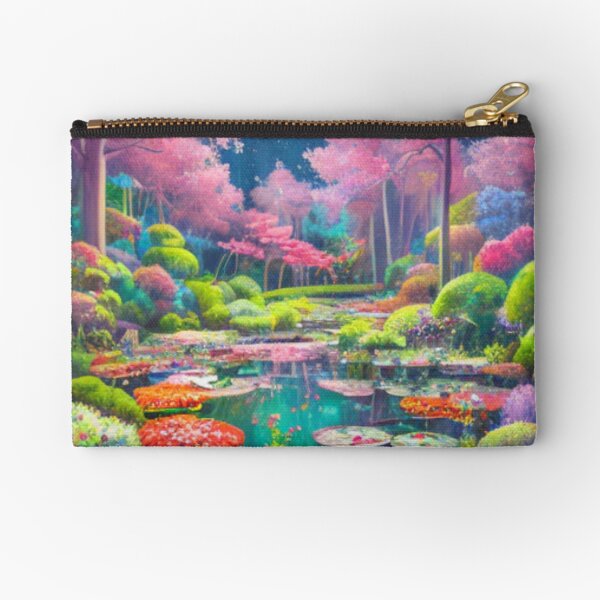 Item preview, The Secret Garden in Watercolor - Enchanted Garden in Muted Tones designed and sold by WBP Mart.