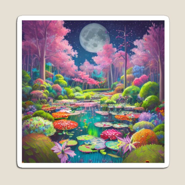 Item preview, The Secret Garden in Watercolor - Enchanted Garden in Muted Tones designed and sold by WBP Mart.
