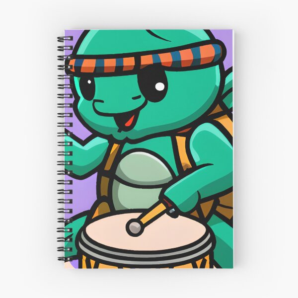 Item preview, Turtle Playing Drums designed and sold by Leonardo Palumbo.