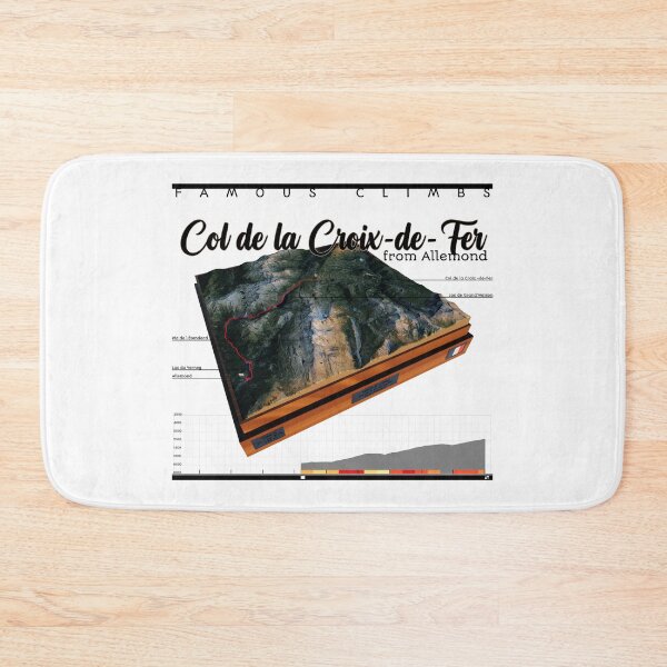 Item preview, FAMOUS CLIMBS - Col de la Croix-de-Fer - from Allemond designed and sold by André Cremers.
