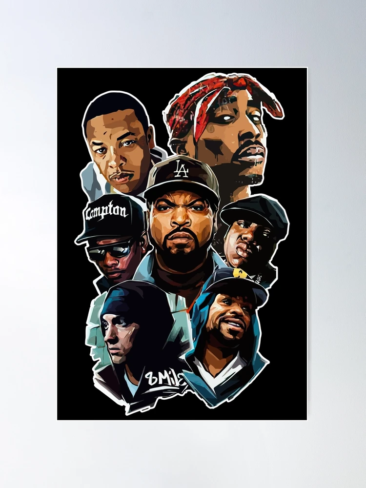 classic rappers Poster by URBAN FANTASY