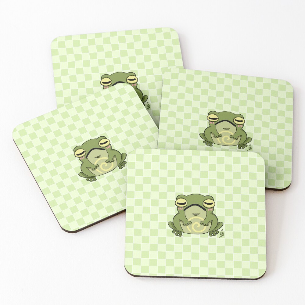 Item preview, Coasters (Set of 4) designed and sold by GrumpyFrogArt.